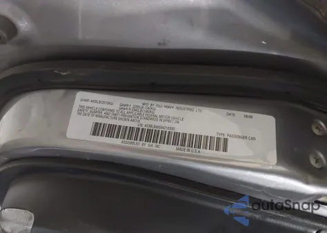 2009 Subaru Legacy 3.0R z USA, uszkodzony, nr VIN 4S3BL846594216350